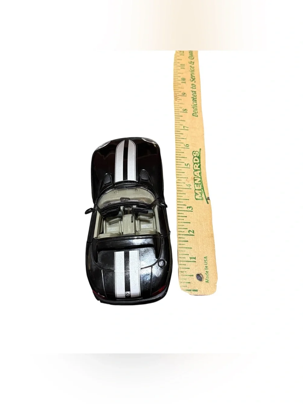 Bburago Dodge Viper RT/10 Italy Black Die Cast Car 1:24